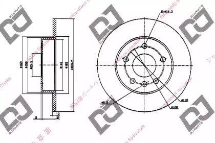 DJ PARTS BD1399 DJ PARTS BD1399